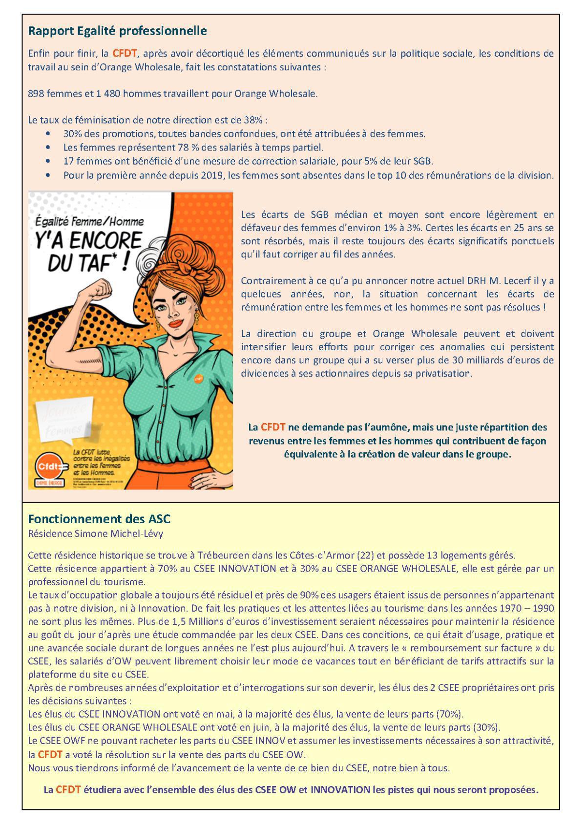 Fil d'actu du CSEE OW - Juin 2025