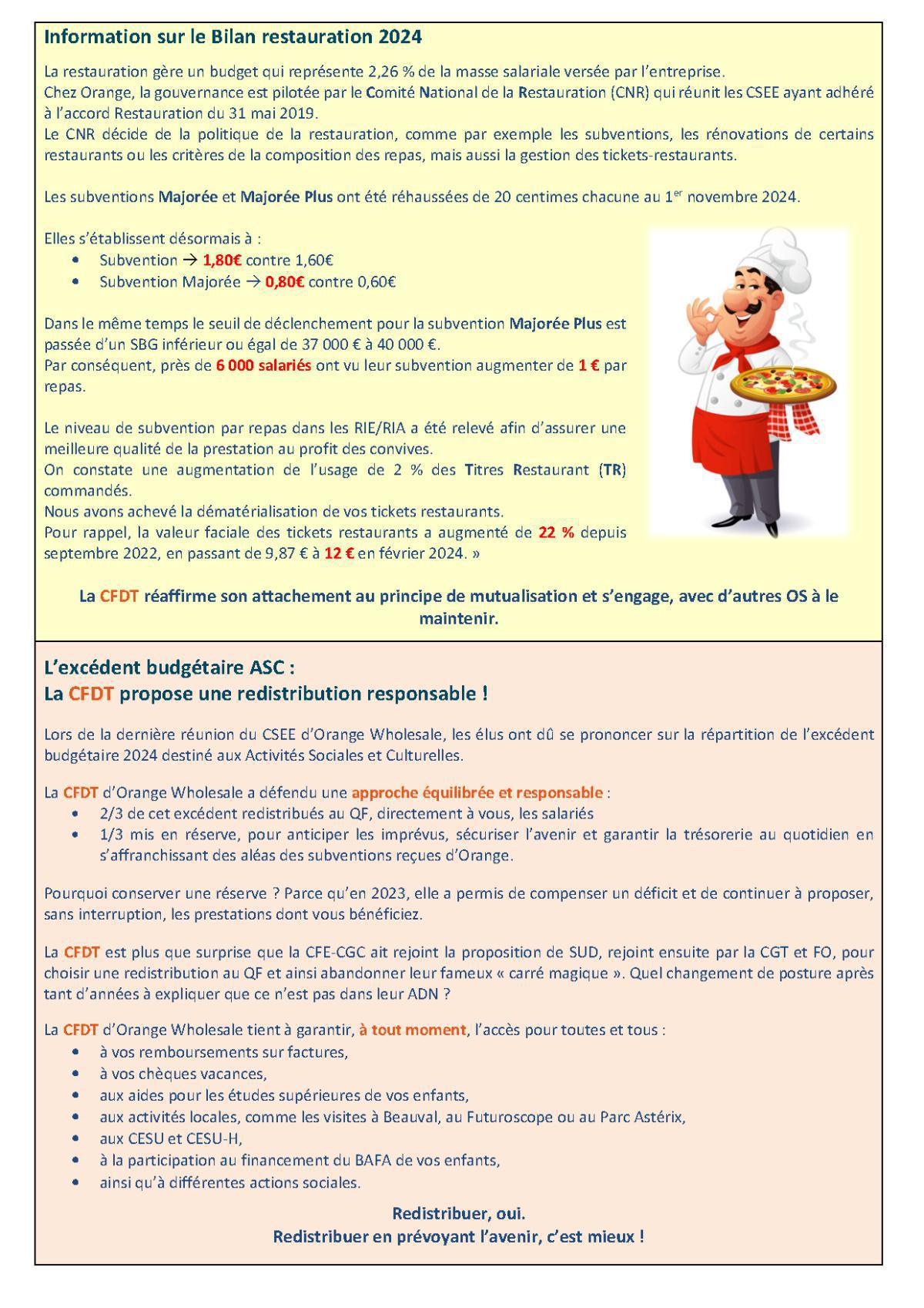 Fil d'actu du CSEE OW - Juillet 2025