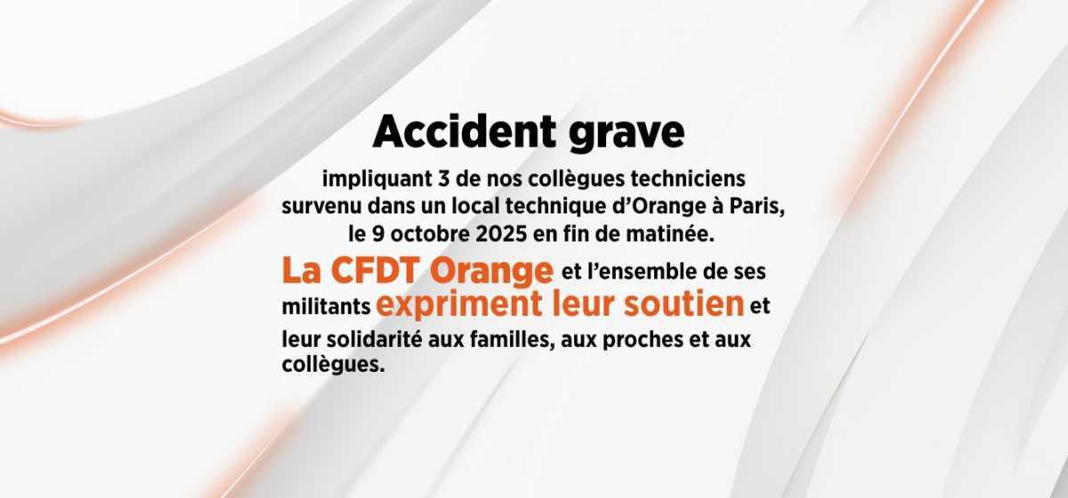 Accident grave 