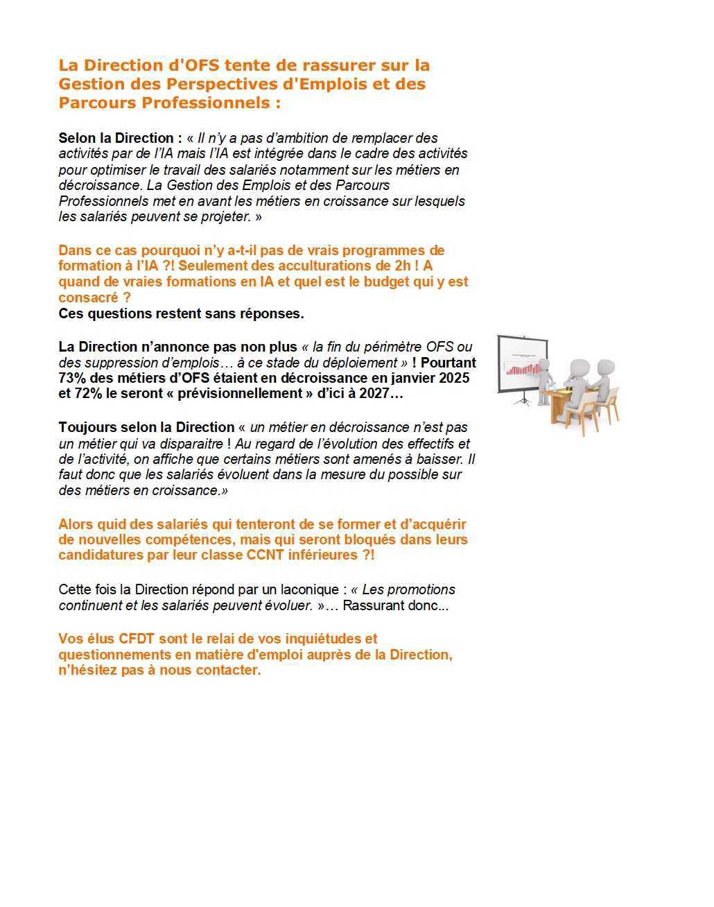 La voix de la CFDT OFS N°13 (octobre 2025)