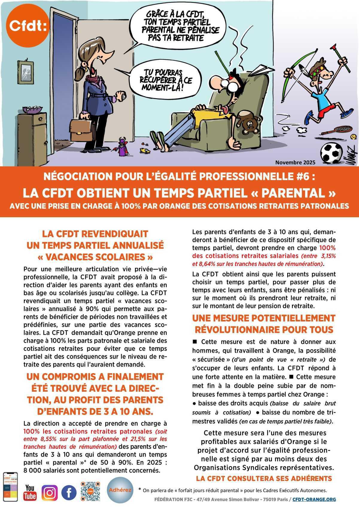 NÉGOCIATION POUR L’ÉGALITÉ PROFESSIONNELLE #6