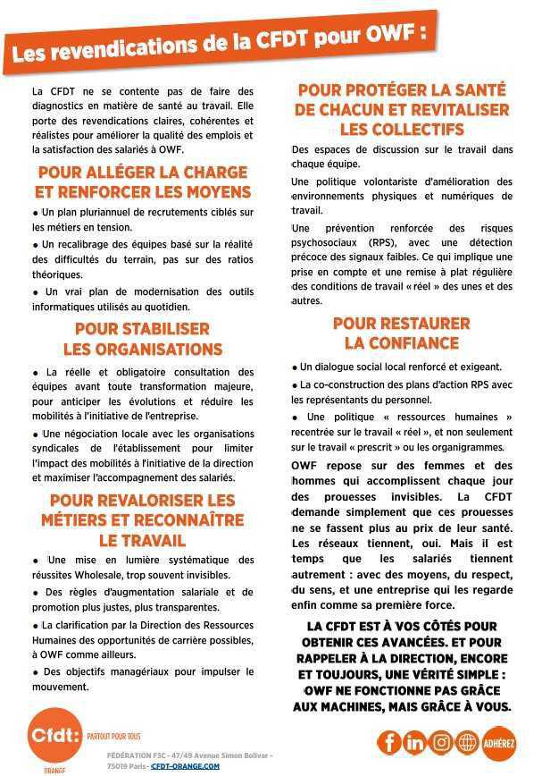 ENQUÊTE «&nbsp;STRESS ET CONDITIONS DE TRAVAIL&nbsp;» - #15 