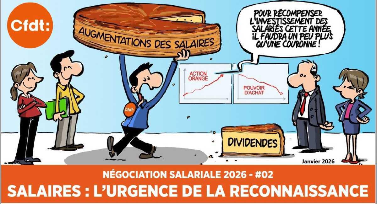 (NAO) NÉGOCIATION SALARIALE 2026 N°2 2 FÉVRIER 2026