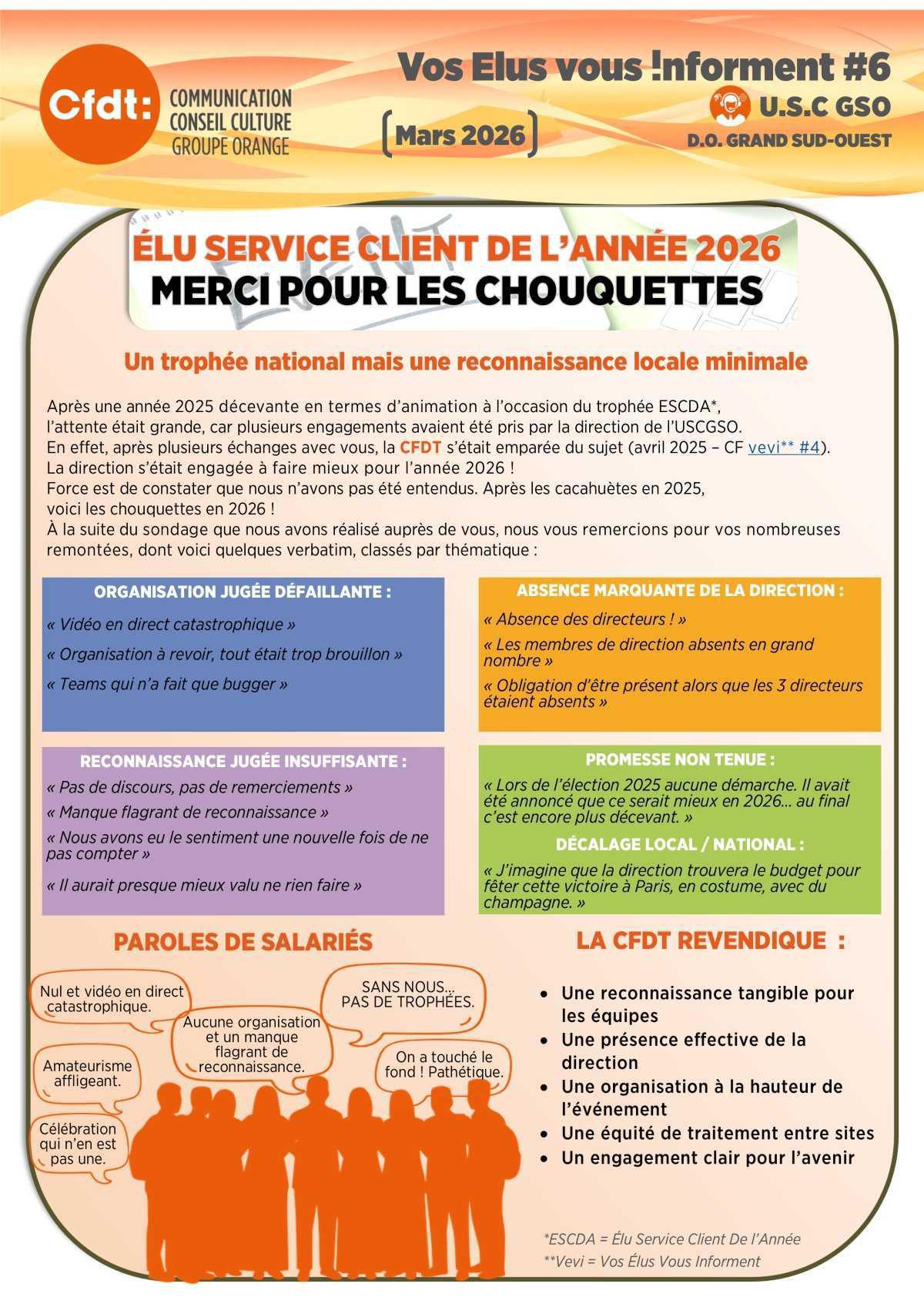 Vos élus vous informent 6 USC GSO