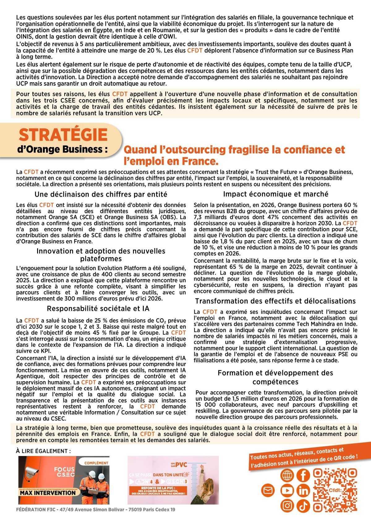 Focus CSEC N°55