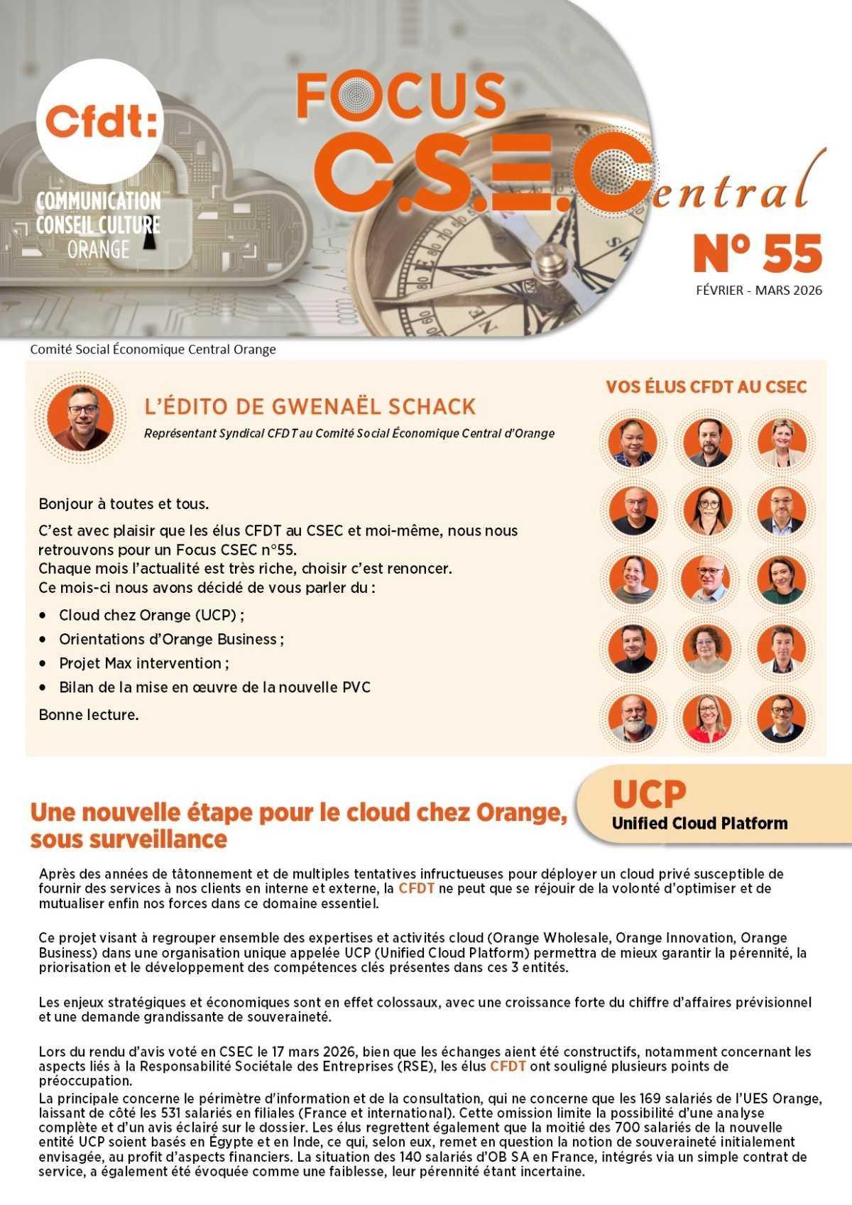 Focus CSEC N°55