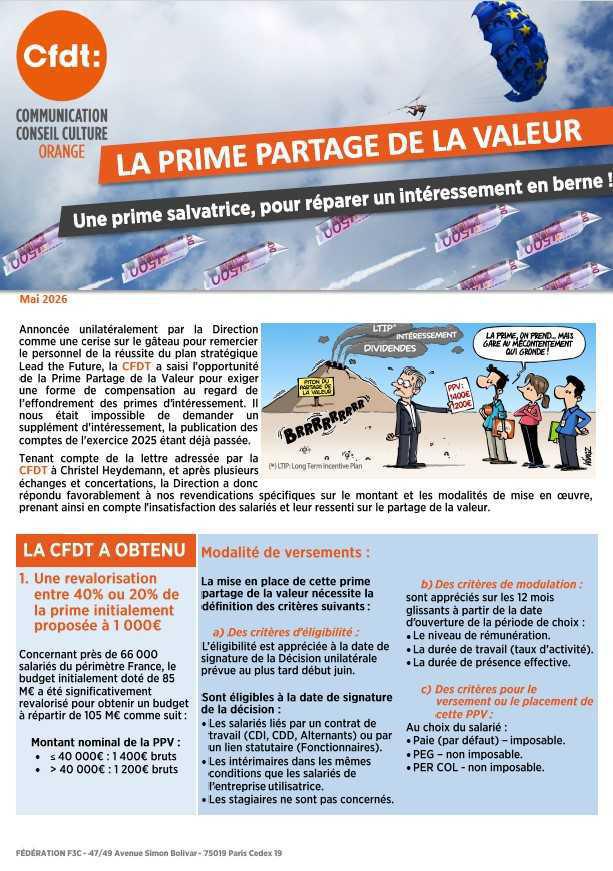 La Prime Partage de la Valeur arrive !