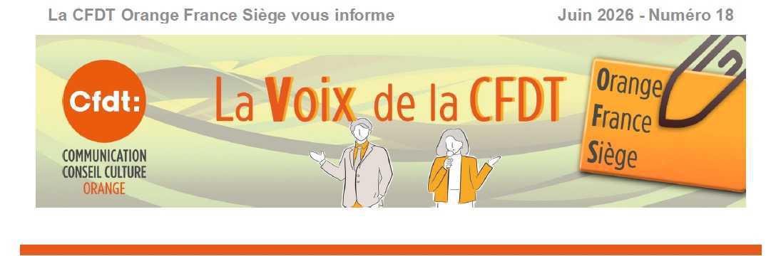 La voix de la CFDT OFS N°18 (juin 2026)
