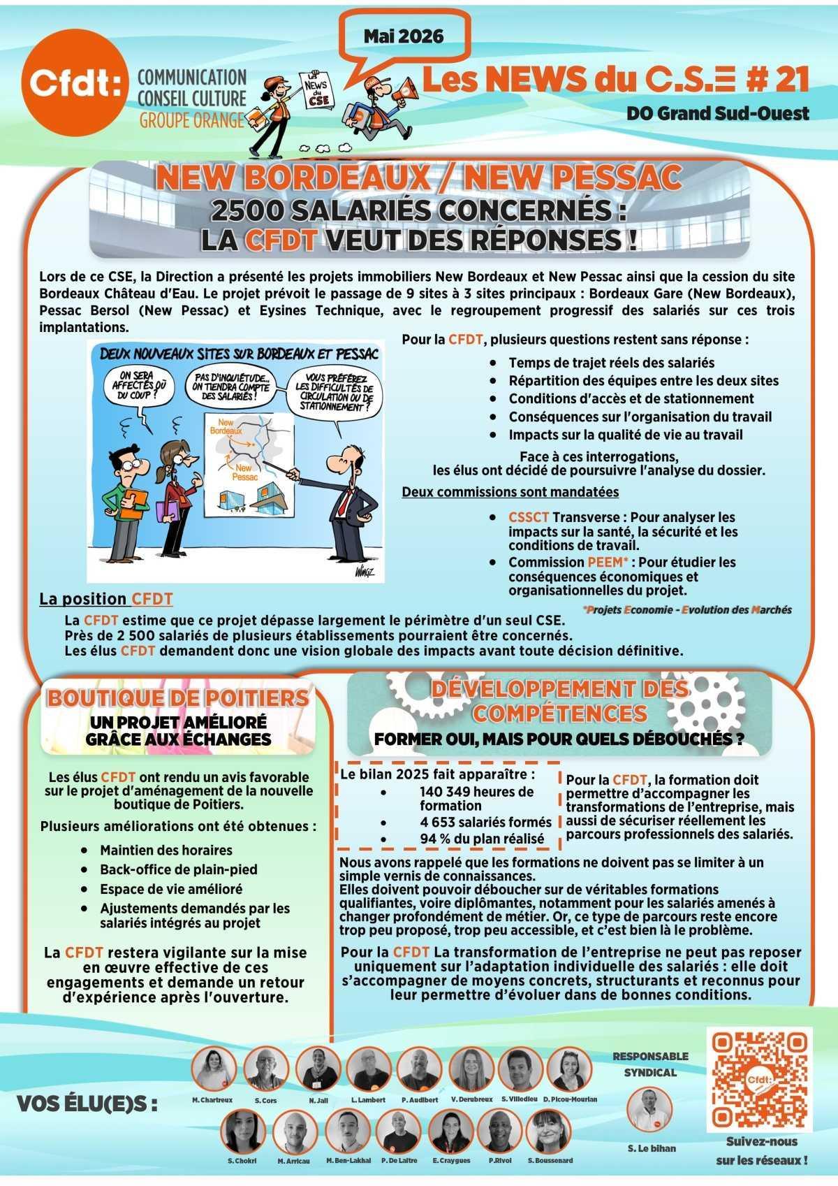 LES NEWS DU CSE DOGSO 21