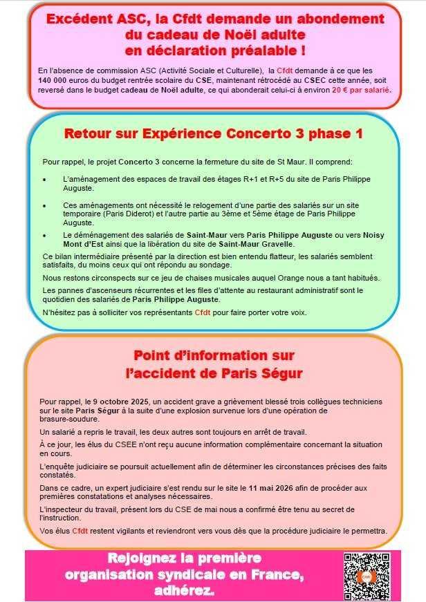 Les News du CSE de juin 2026