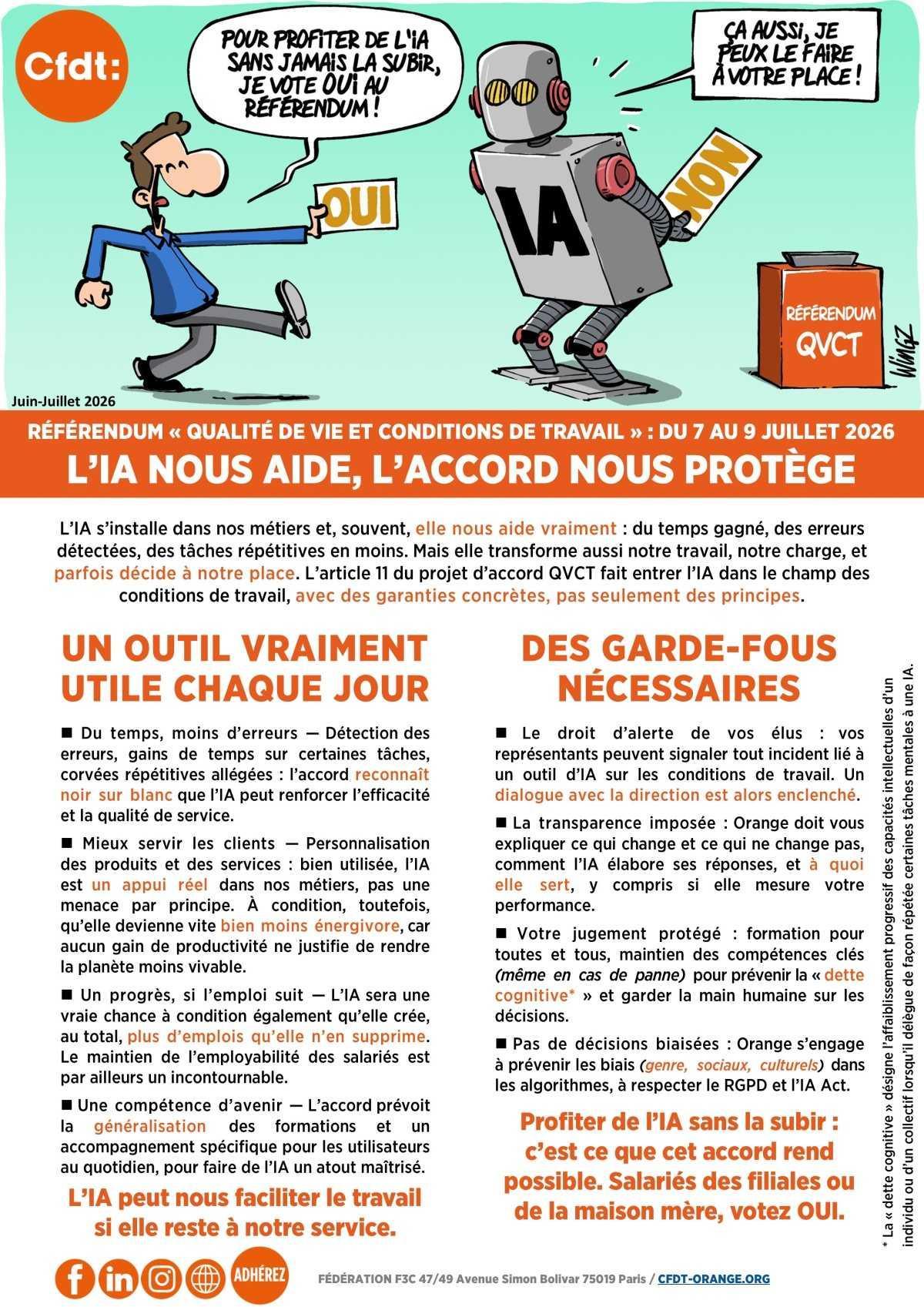 Référendum QVCT - L’IA NOUS AIDE, L’ACCORD NOUS PROTÈGE