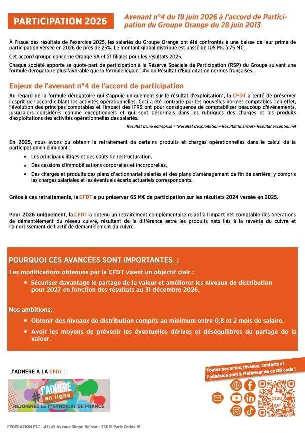 Un partage de la valeur sous surveillance pour 2026 !!!