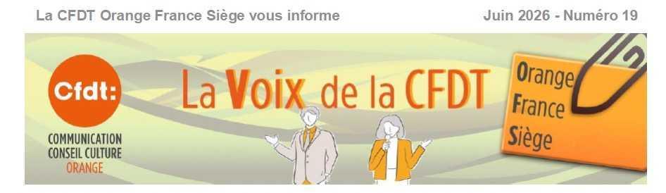 La voix de la CFDT OFS N°19 (juin 2026)