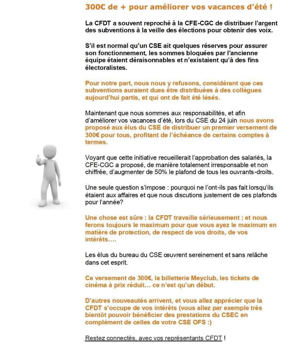 La voix de la CFDT OFS N°19 (juin 2026)