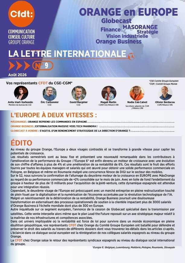 La Lettre Internationale N°9