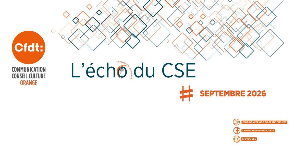 L'Echo du CSE DOGSE SEPTEMBRE 2026