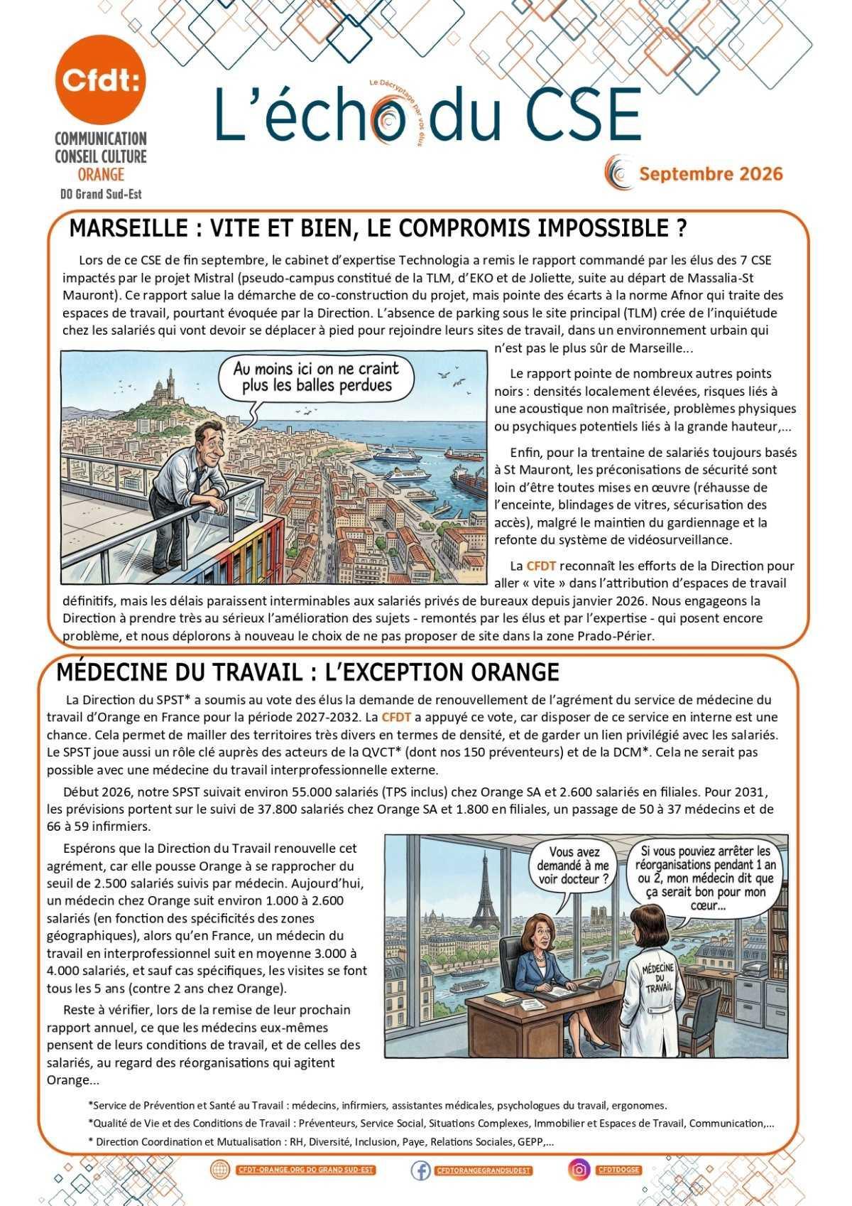 L'Echo du CSE DOGSE SEPTEMBRE 2026