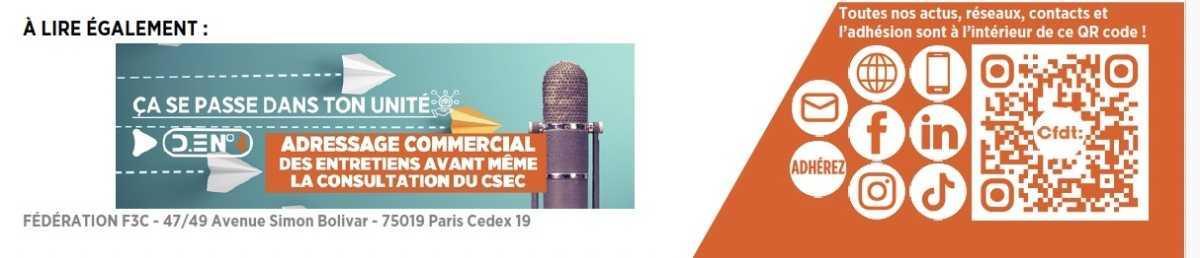 PROJET ACE ADRESSAGE COMMERCIAL ENTREPRISES LA CFDT DEMANDE L’OUVERTURE D’UNE NÉGOCIATION (OCT.2026)