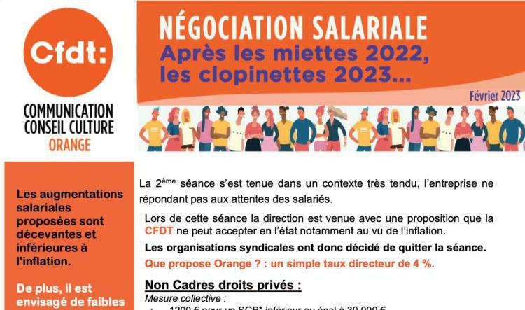 Négociation salariale - Février 2023