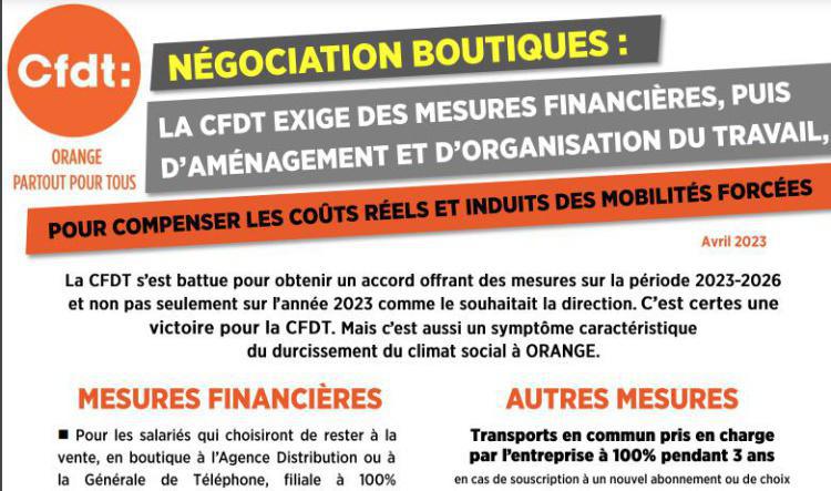 Négociation Boutiques - Avril 2023