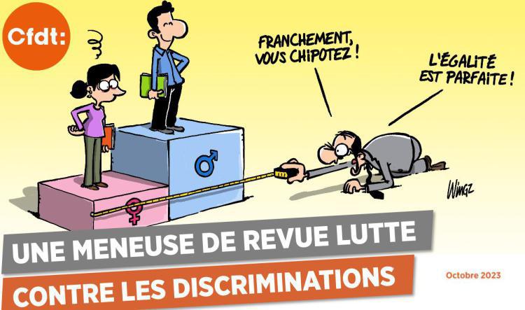 Égalité : une meneuse de revue lutte contre les dicriminations - Oct. 2023