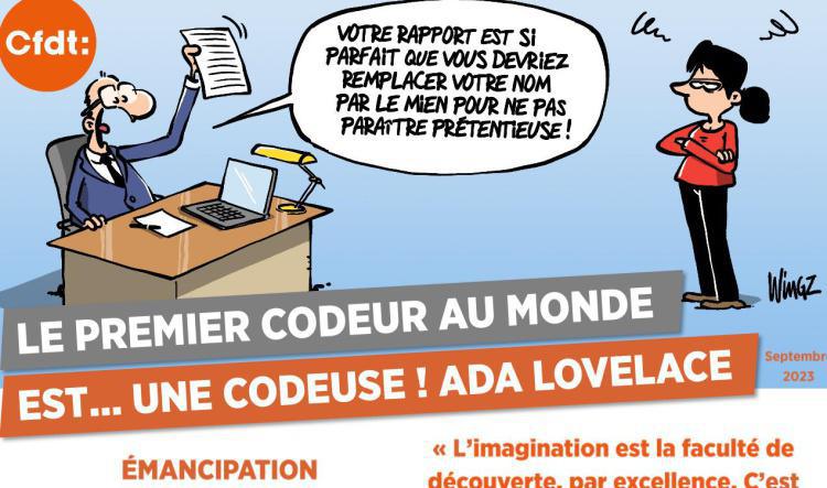 LE PREMIER CODEUR AU MONDE EST… UNE CODEUSE ! ADA LOVELACE