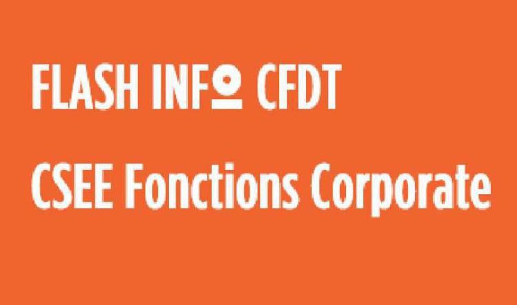 FLASH INFO CFDT CSEE 14 DECEMBRE 2023