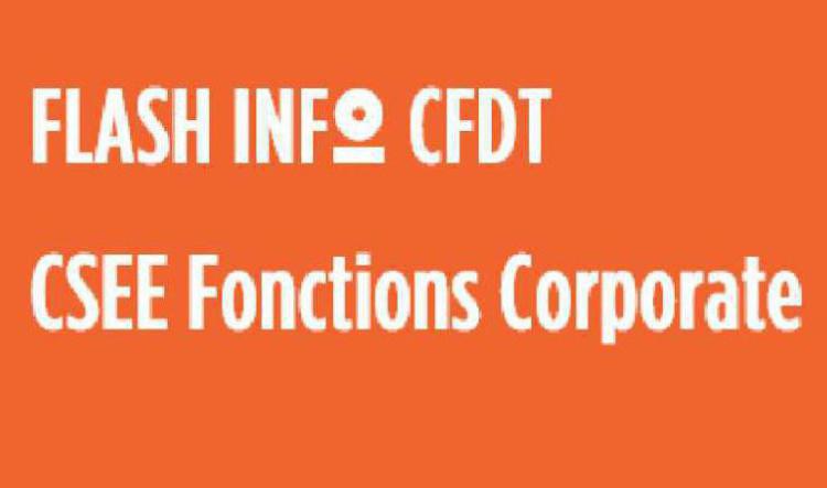 FLASH INFO CFDT CSEE 24 JANVIER 2024