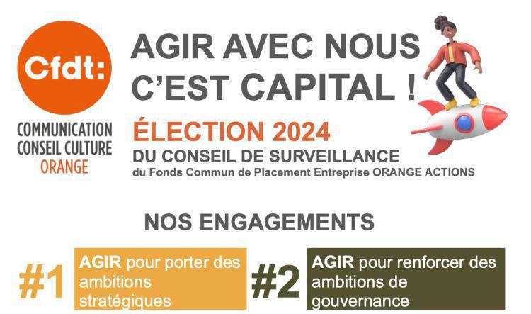 ÉLECTION 2024 DU CONSEIL DE SURVEILLANCE du Fonds Commun de Placement Entreprise ORANGE