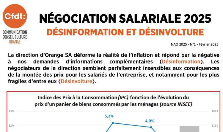 Négociation salariale 2025 : désinformation et désinvolture - N°1