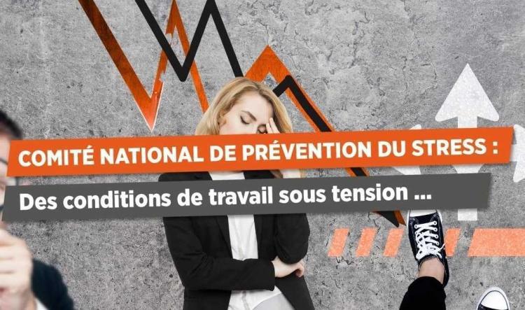 COMITÉ NATIONAL DE PRÉVENTION DU STRESS : Des conditions de travail sous tension...