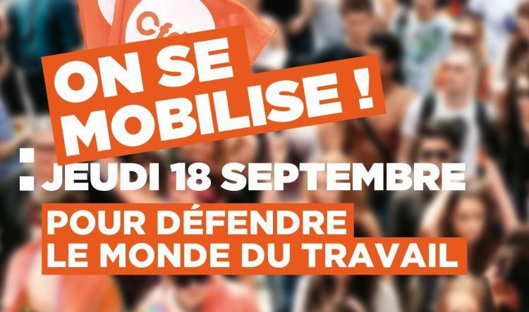 ON SE MOBILISE ! Jeudi 18 Septembre 2025