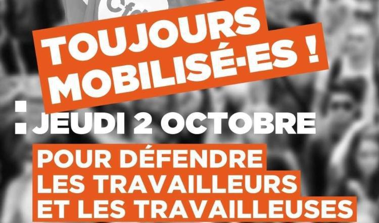 TOUJOURS MOBILISÉ – ES Jeudi 02 Octobre 2025