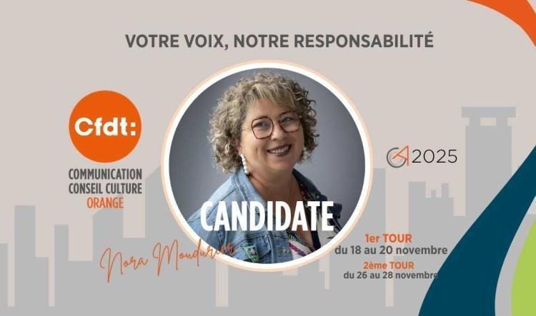  Votre voix, notre responsabilité » avec Nora Moudurier