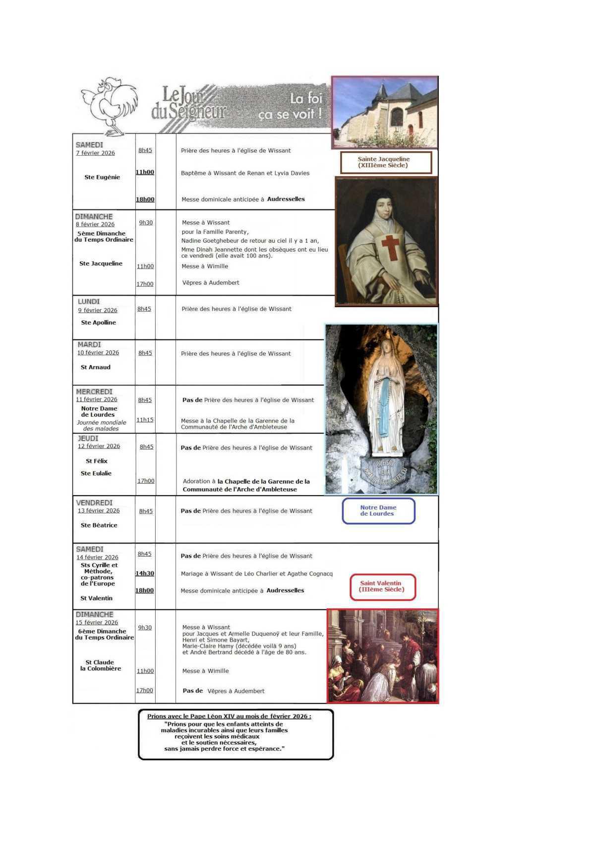 Eglise - messes Eglise - messes