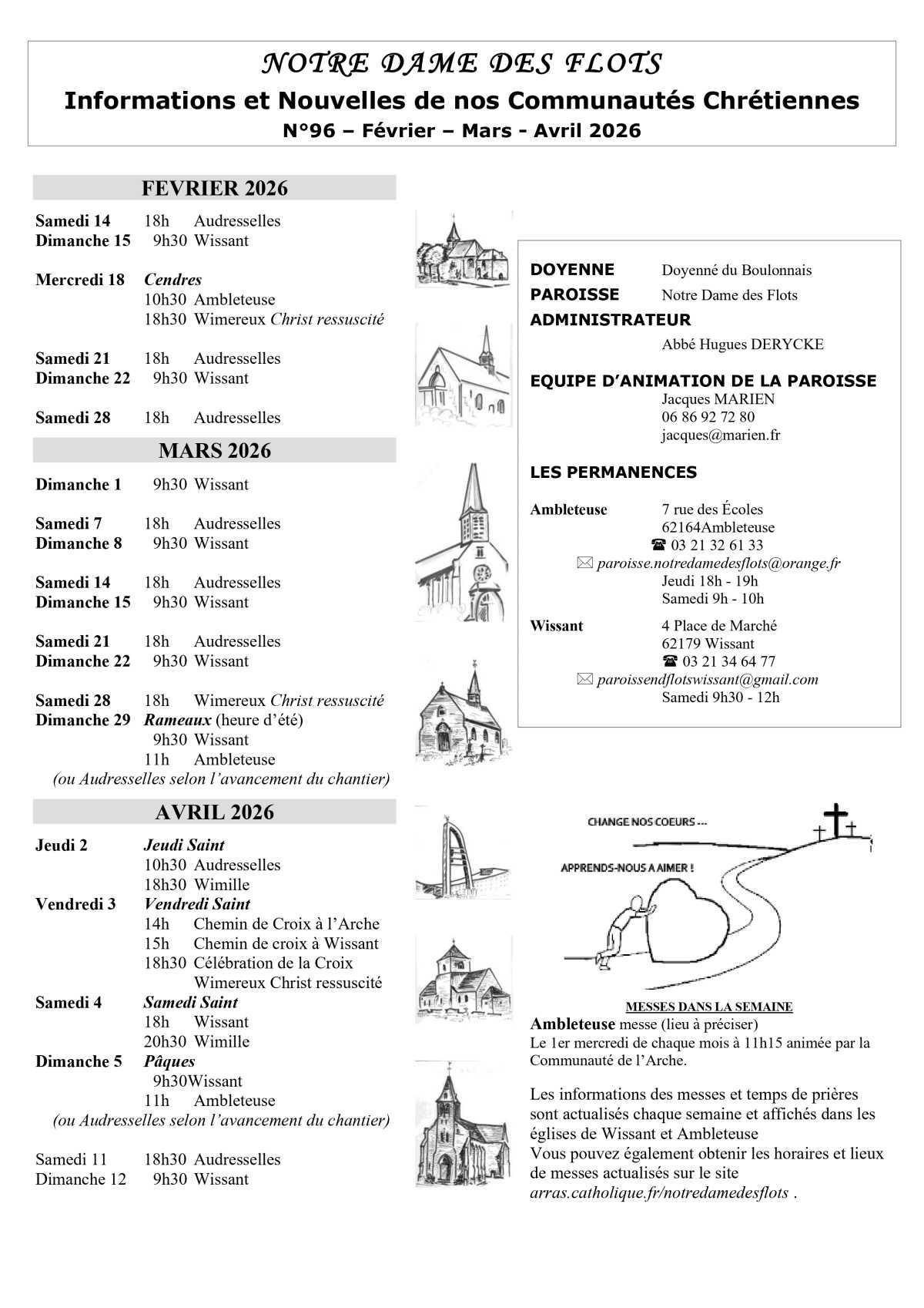 Eglise - messes Eglise - messes