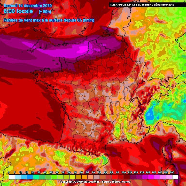 Avis de tempête sur la région samedi 14 décembre Avis de tempête sur la région samedi 14 décembre