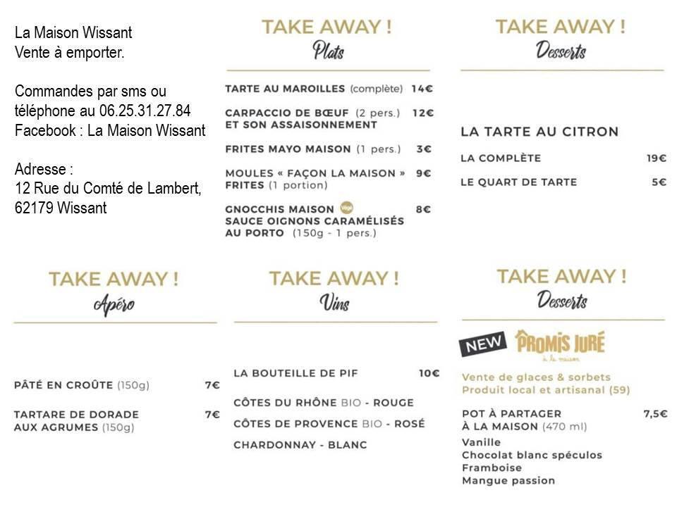 Restaurants: les ventes à emporter
