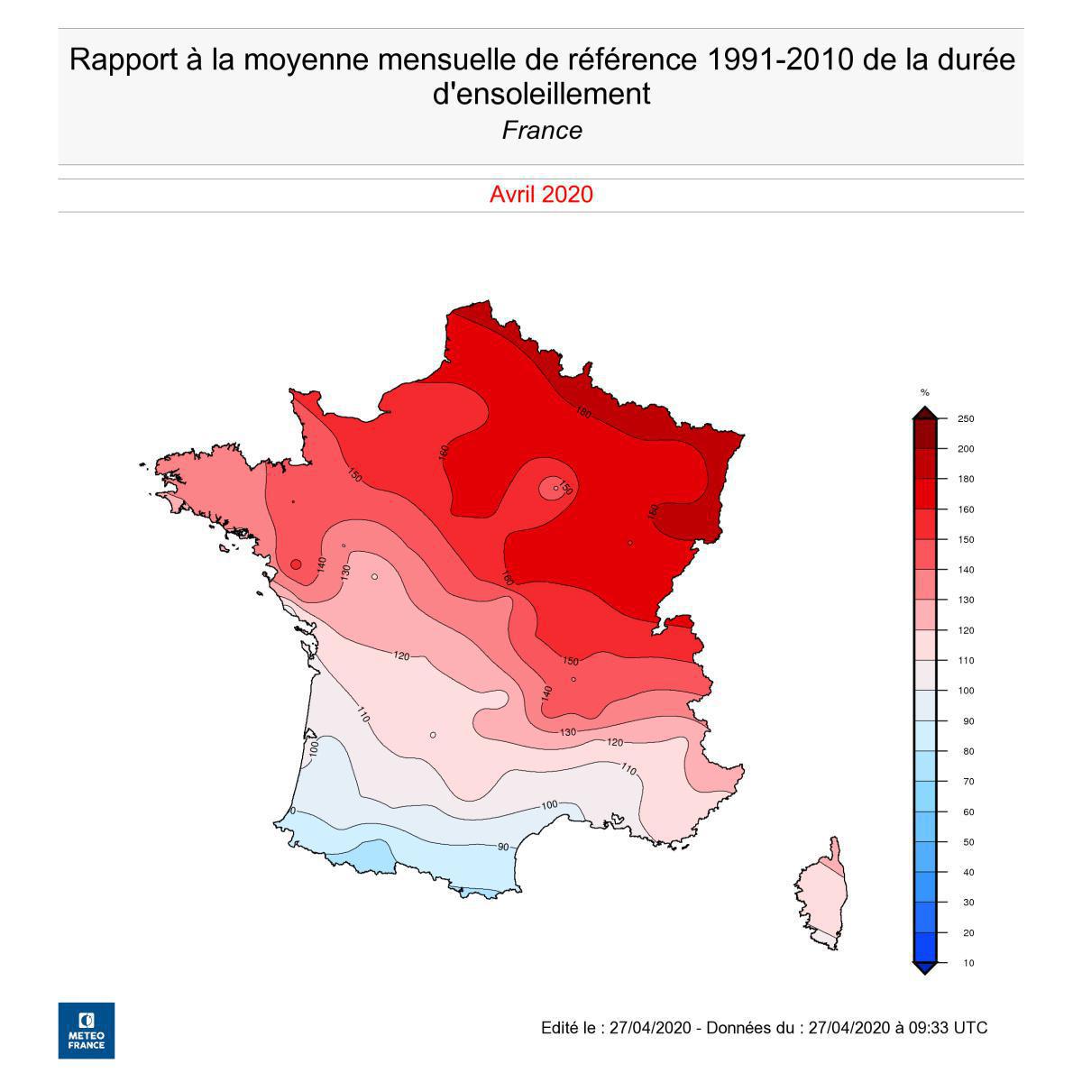 La Côte d'Opale aura été la zone la plus ensoleillée de France, ce printemps... une première en 70 ans !