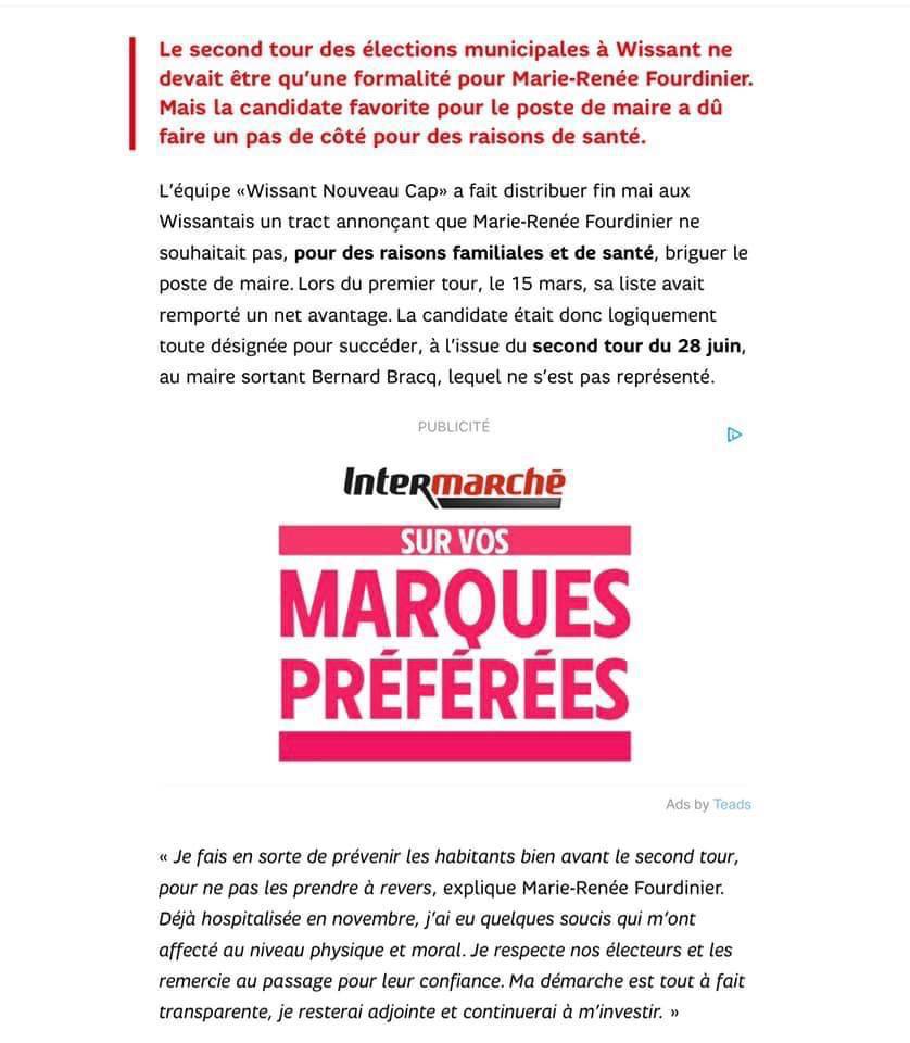  À Wissant, Laurence Prouvot désignée tête de liste à la place de Marie-Renée Fourdinier 