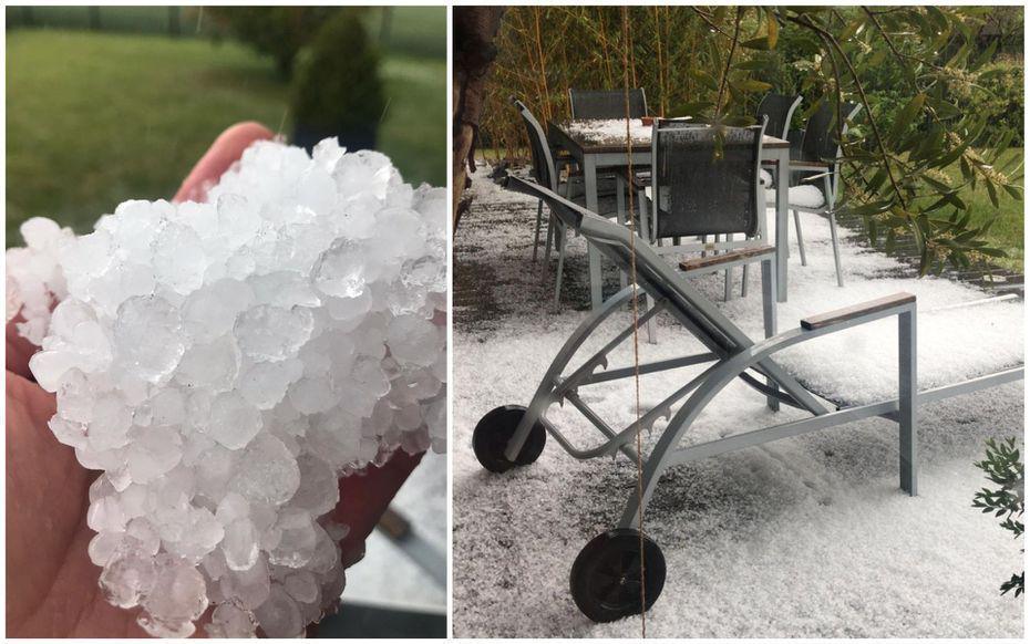 Météo : des orages et des grêles dans le Nord et le Pas-de-Calais, peu de dégâts Météo : des orages et des grêles dans le Nord et le Pas-de-Calais, peu de dégâts