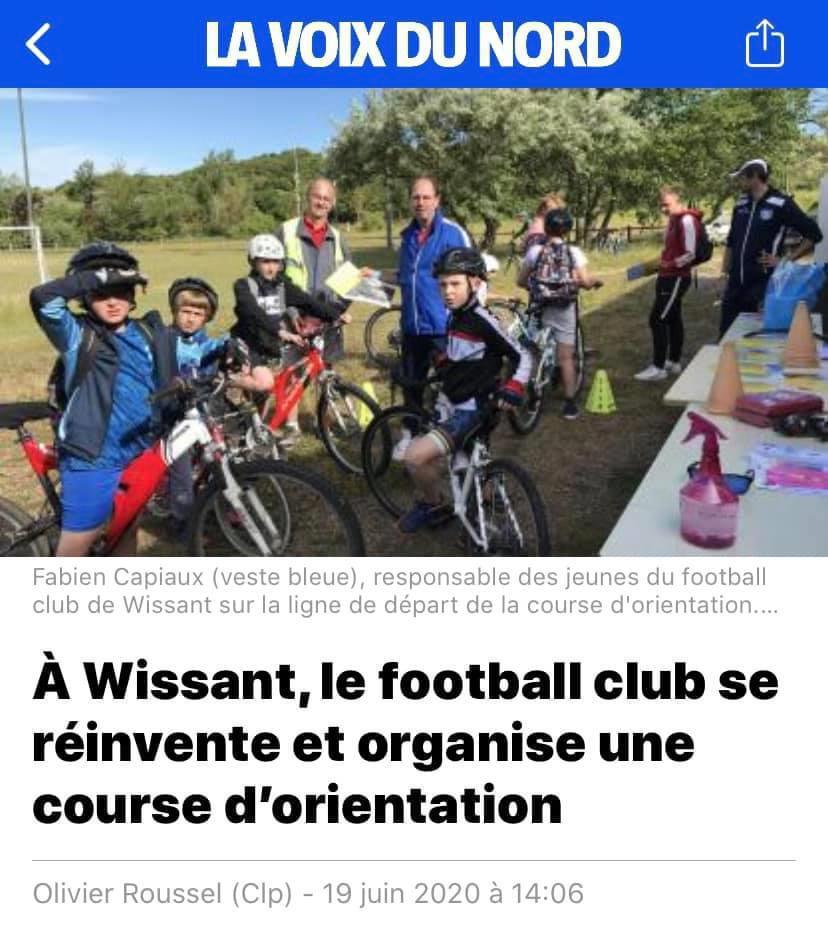  À Wissant, le football club se réinvente et organise une course d’orientation 