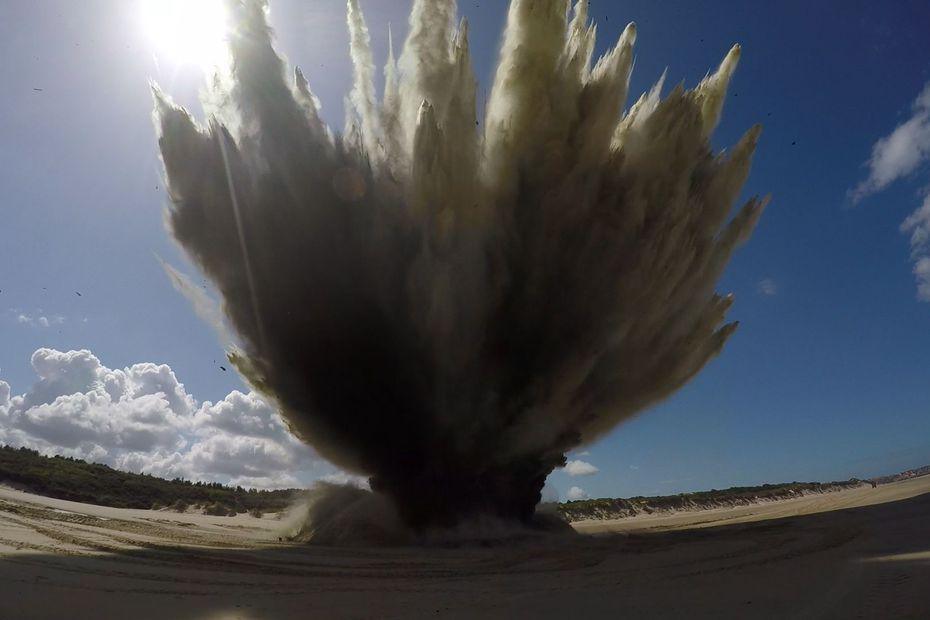 Wissant : la population confinée, trois bombes de la seconde guerre mondiale neutralisées Wissant : la population confinée, trois bombes de la seconde guerre mondiale neutralisées