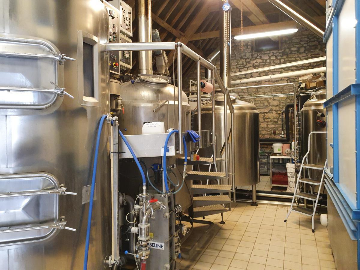 Christophe Noyon, maître-brasseur à la Brasserie des 2 Caps Christophe Noyon, maître-brasseur à la Brasserie des 2 Caps