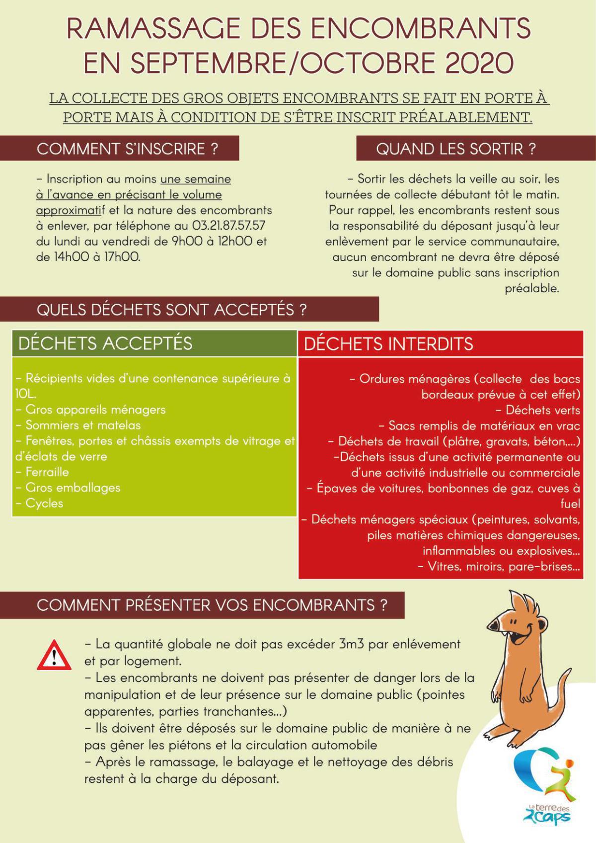 Ramassage des encombrants sur la Terre des 2 Caps Ramassage des encombrants sur la Terre des 2 Caps