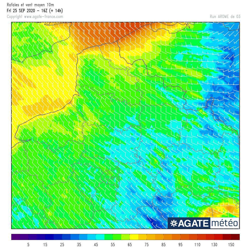 Vent fort dans les Hauts de France Vent fort dans les Hauts de France