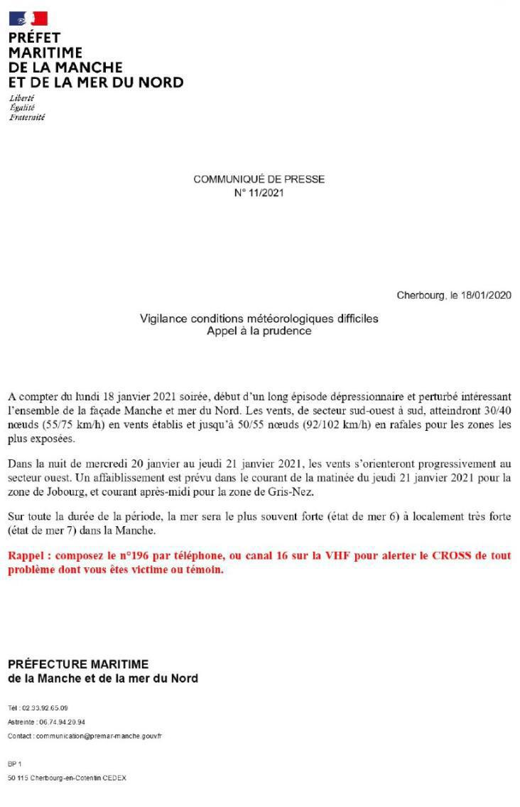 Vents forts sur la Côte d'Opale: appel à la prudence Vents forts sur la Côte d'Opale: appel à la prudence