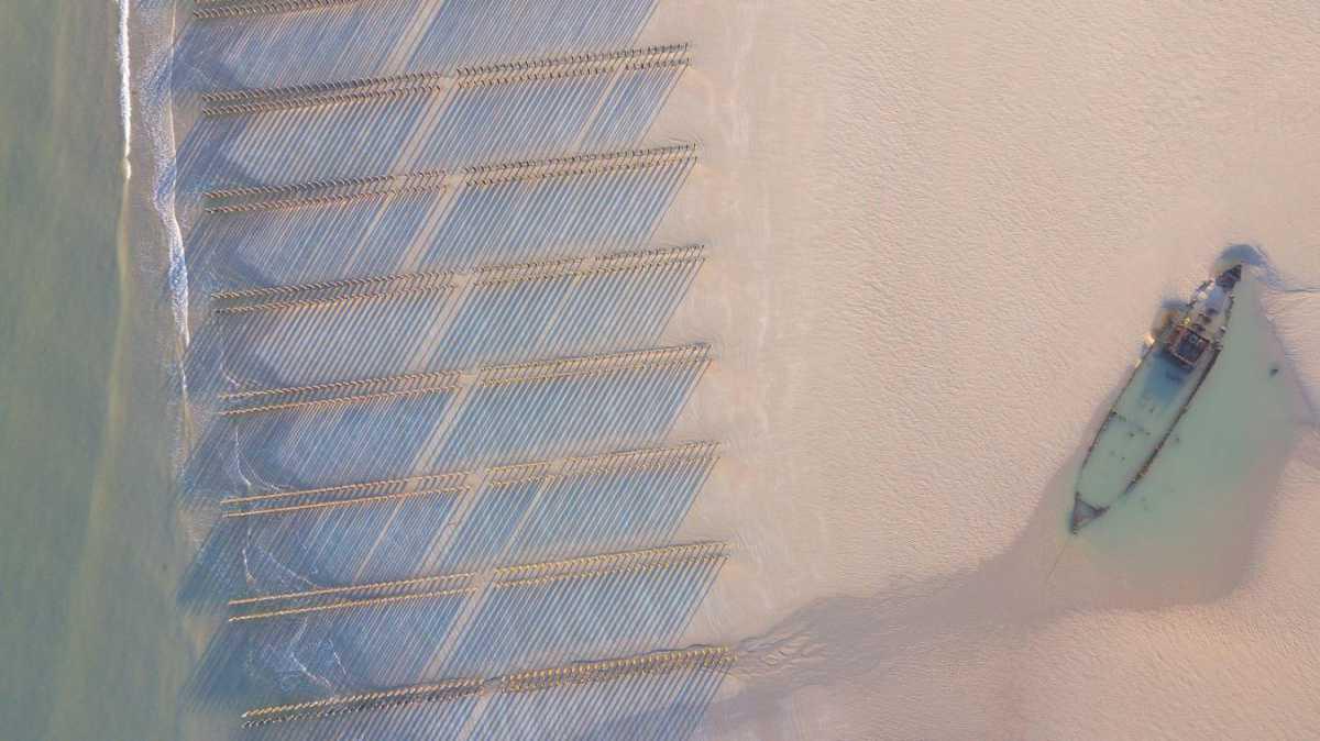 Les photos époustouflantes de l’épave d’un chalutier échoué sur la plage de Tardinghen depuis 104 ans Les photos époustouflantes de l’épave d’un chalutier échoué sur la plage de Tardinghen depuis 104 ans