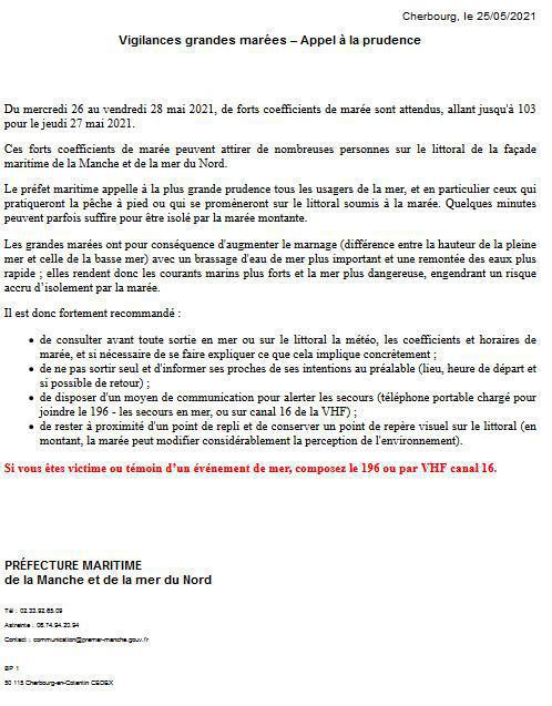 Appel à la prudence lors des grandes marées sur le littoral de la côte d’Opale