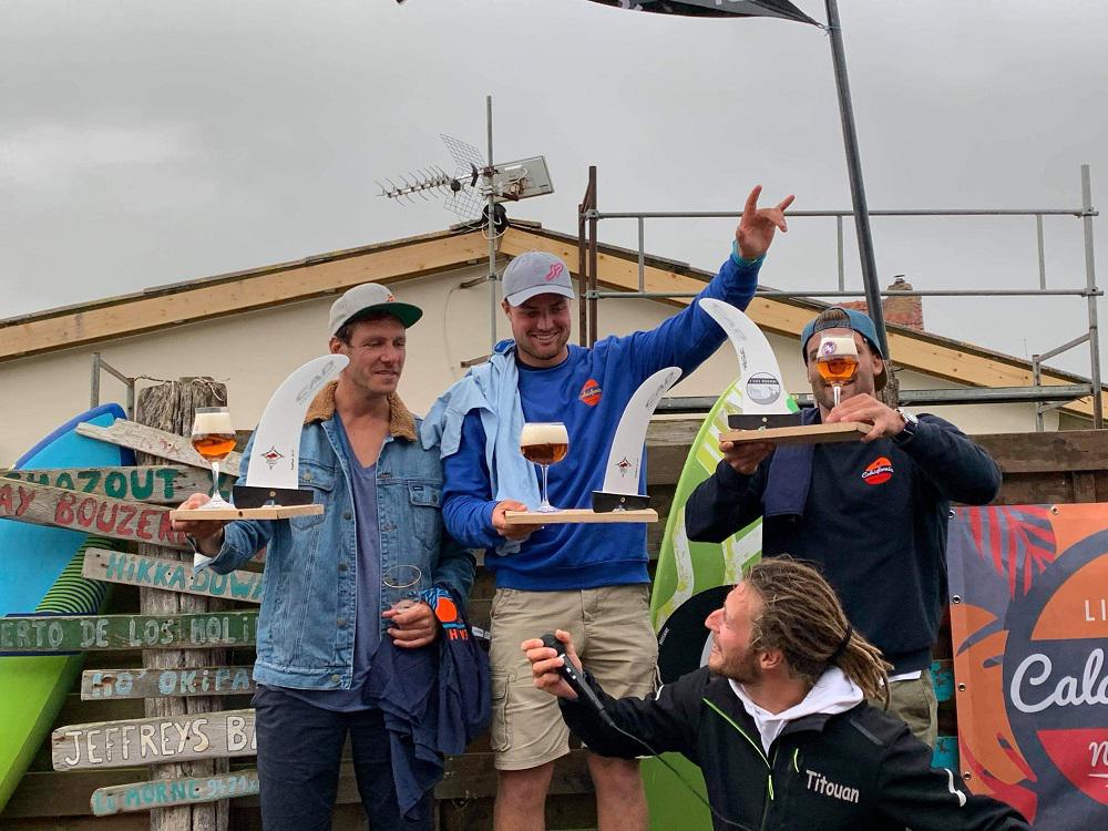  Pierre Macquaert vainqueur d'un joli downwind entre Wissant et Sangatte 